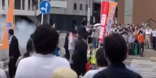 Shinzo Abe Video Assassination Show Moment Former Japan PM Was Gunned Down